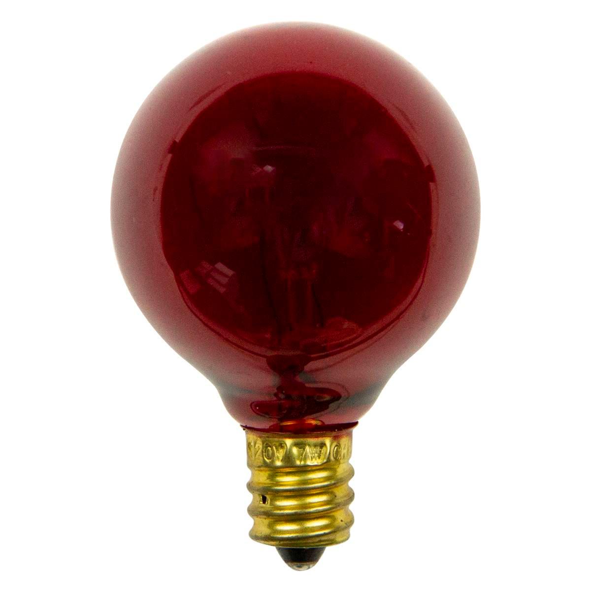 Northlight Seasonal 25pk. G40 Red Christmas Replacement Bulbs