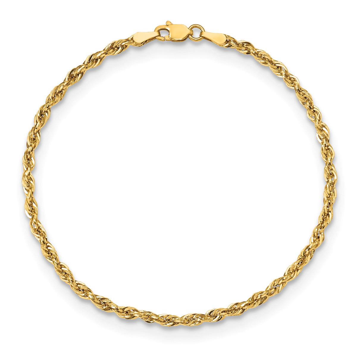 Gold Classics™ 2.8mm. 14k Semi Solid Rope Chain Necklace
