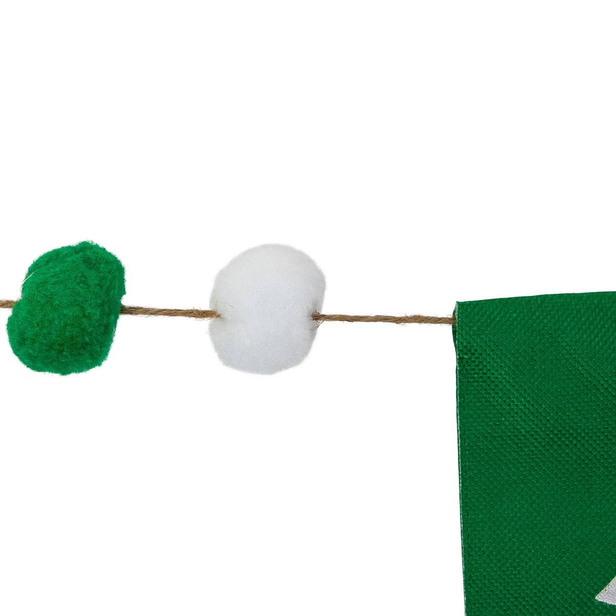 Northlight Seasonal St. Patrick''s Swallowtail Flag Wall Banner