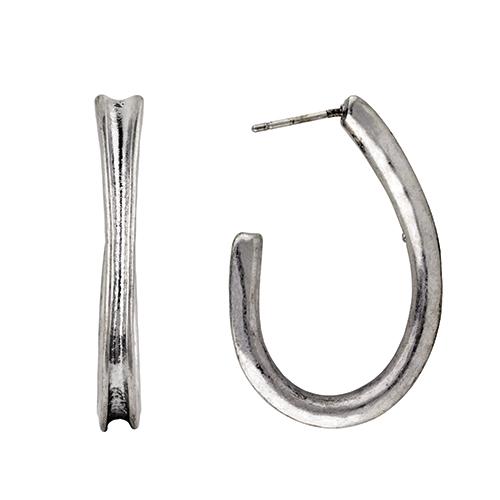 Bella Uno Roman Intention J Hoop Earrings