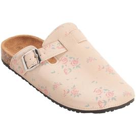 Womens Love 83 Sand Floral Clogs