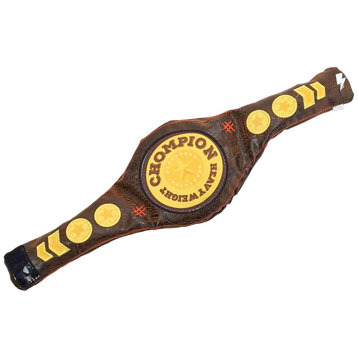 Bark Small Chompionship Belt Dog Toy