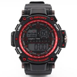 Mens C-Sport Digital Watch - 26-085W-RED