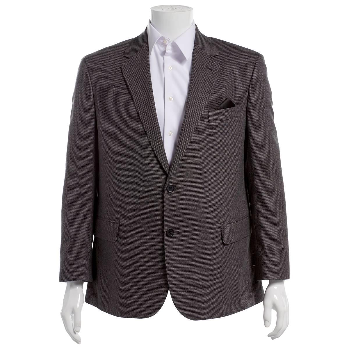 Mens Jones New York Portly Grey Shark Sport Coat
