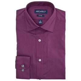 Mens Architect(R) Fitted Dress Shirt - Pansy Petal