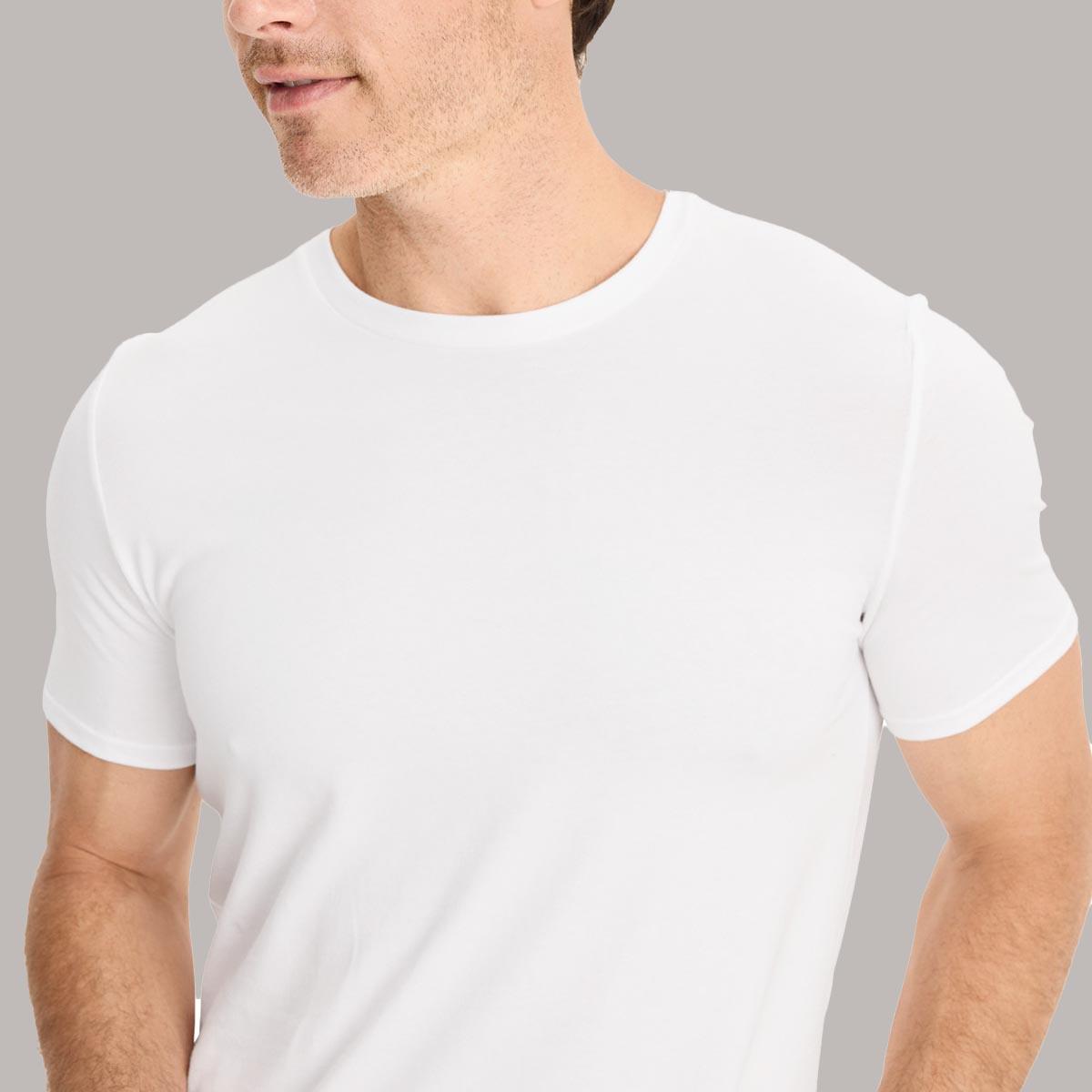 Mens Big & Tall Jockey® Cotton Stretch Crew Neck Undershirt