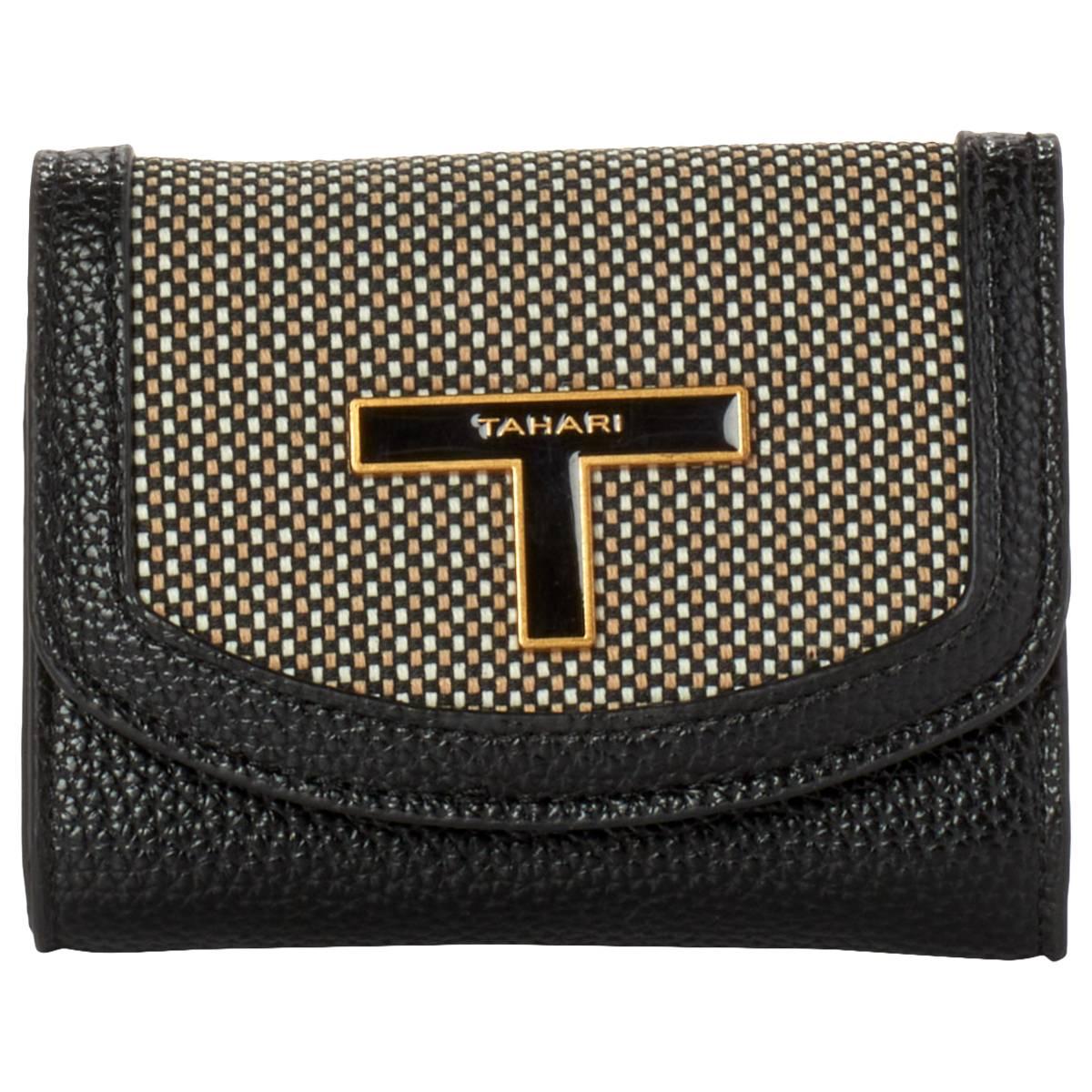 Womens Tahari Zane Woven Wallet
