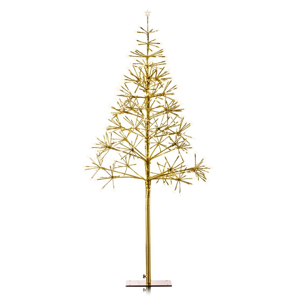 Alpine 5ft. Warm White LED Festive Christmas Tree