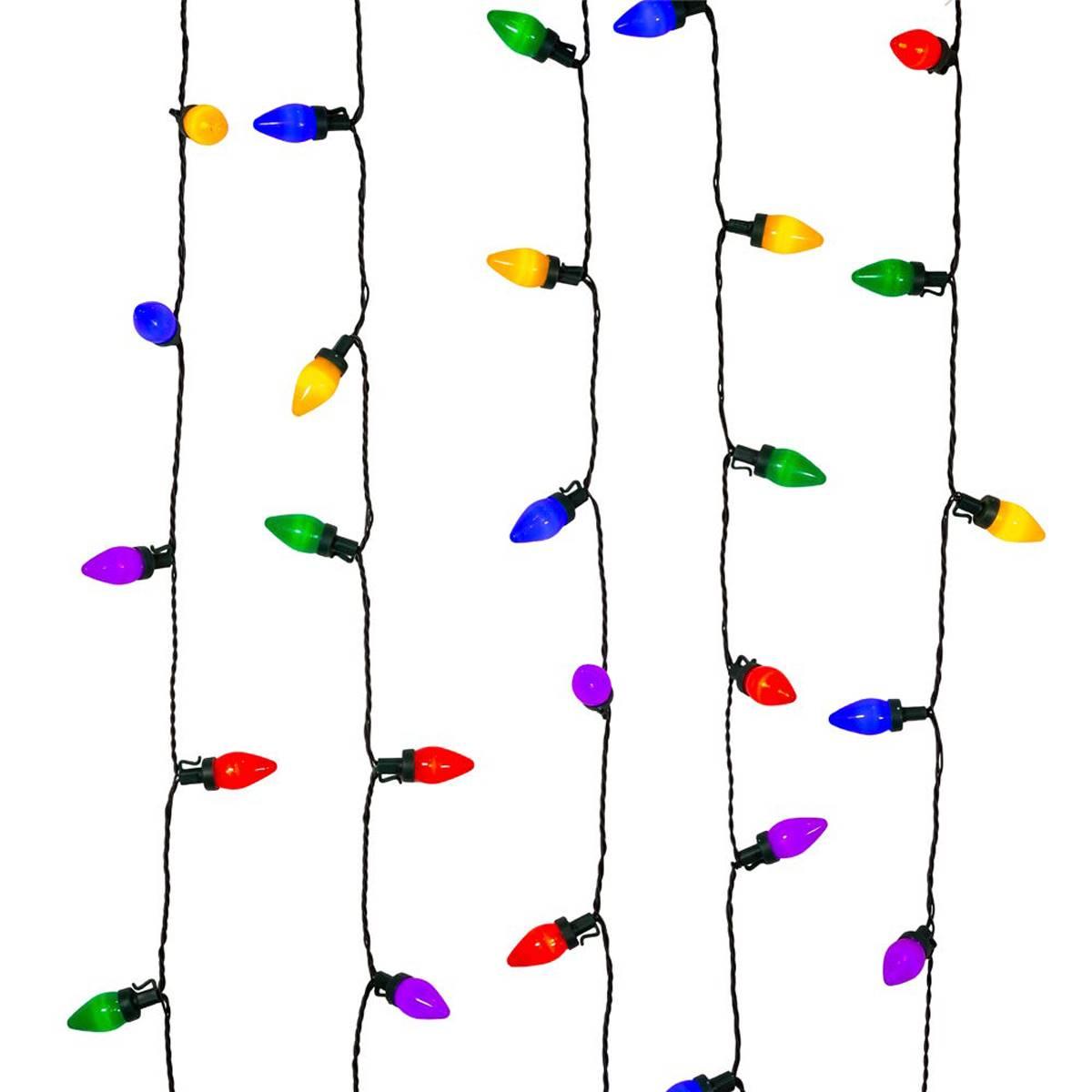 Kurt S. Adler 100-Light C7 Multicolored String Light Set