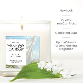 Yankee Candle® 4.5oz. Clean Cotton Tumbler Candle