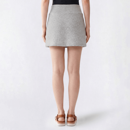 Juniors Derek Heart Fleece Mid Rise Mini Skort With Drawstring