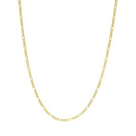 24in. Sterling Silver Figaro Chain Necklace
