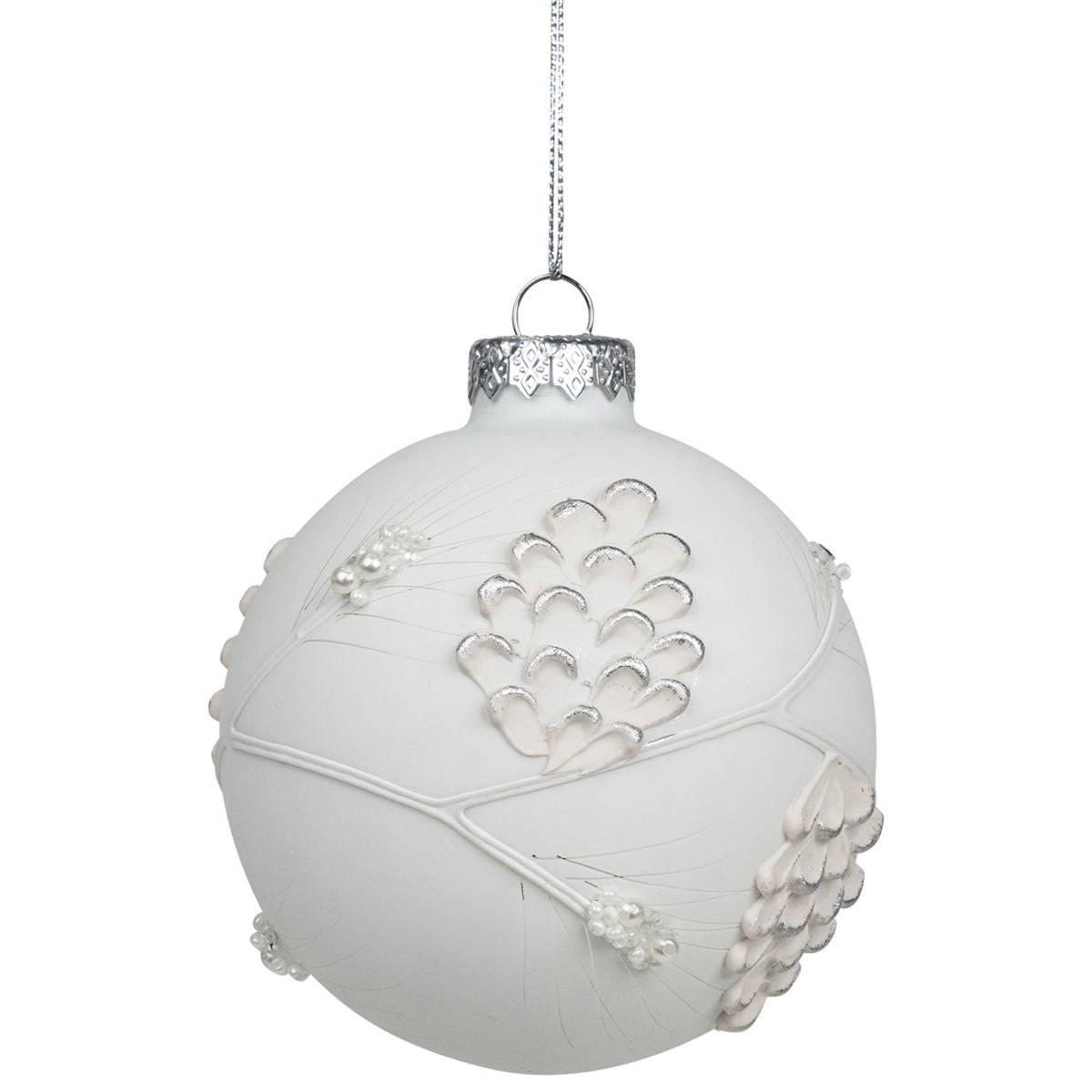 Northlight Seasonal 3.5in. Glass Onion Drop Christmas Ornament