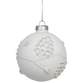 Northlight Seasonal 3.5in. Glass Onion Drop Christmas Ornament
