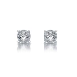 Diamond Classics(tm) 10kt. White Gold 1/10ctw. Stud Earrings