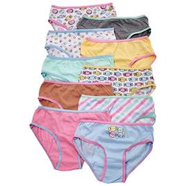 Girls (4-6x) Sweet Princess 10pk. Candy Panties