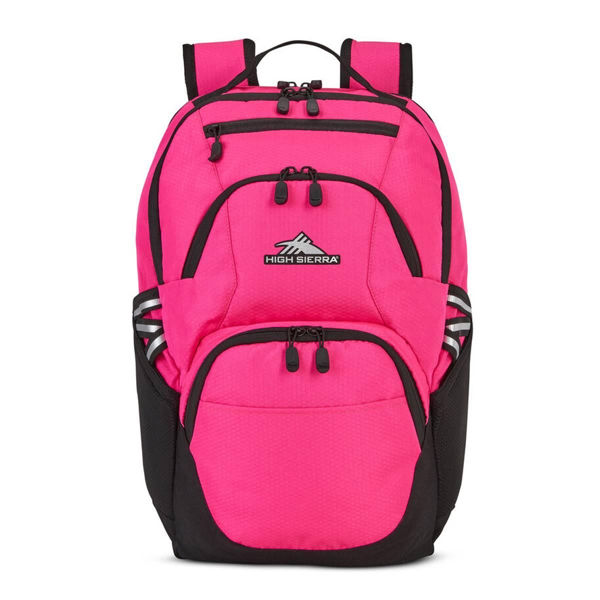 High Sierra® Swoop Signature Backpack - Flamingo Pink