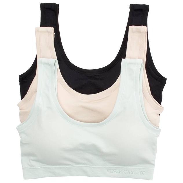 Womens Vince Camuto 3pk. Seamless Sports Bra - VC31158