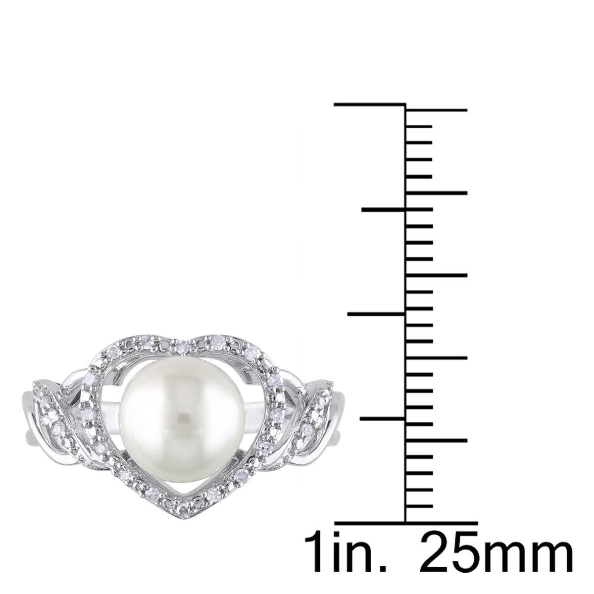 Gemstone Classics™ 1/10ct. Freshwater Cultured Pearl Ring