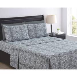 Spirit Linen Home(tm) Paisley Microfiber Sheet Set