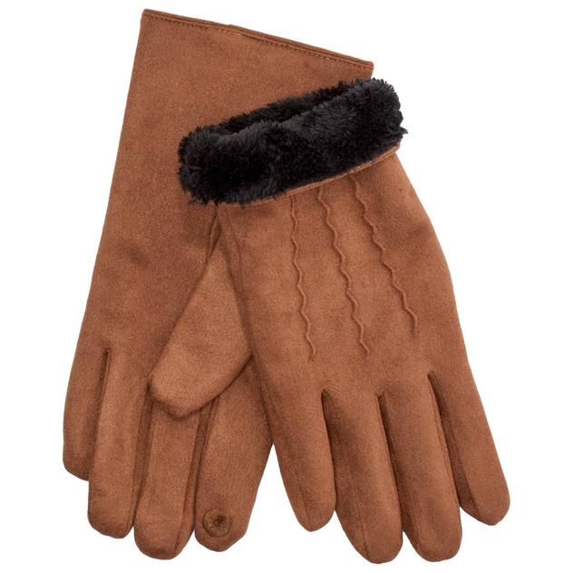 Mens Warmlite® Suede Ultra Plush Lined Dress Gloves