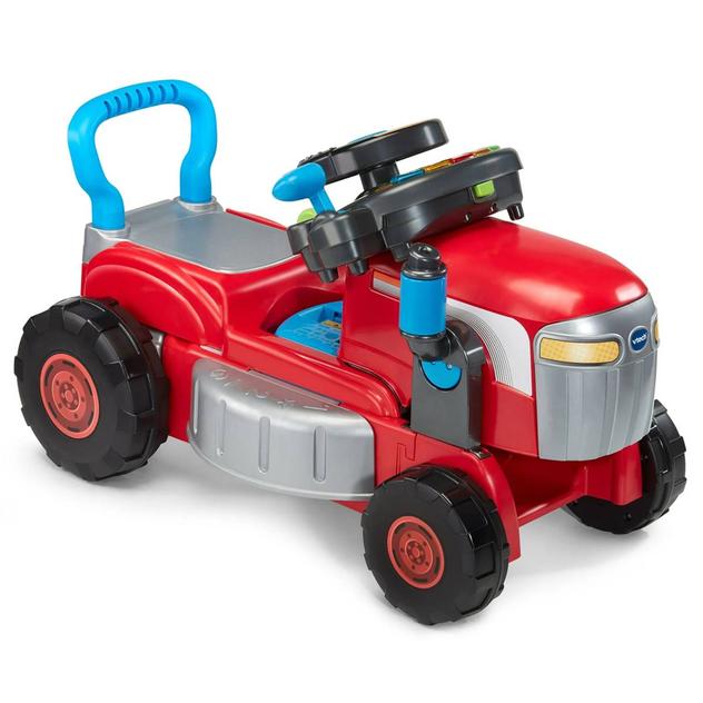 VTech® Get Rowing Tractor & Mower Ride-On