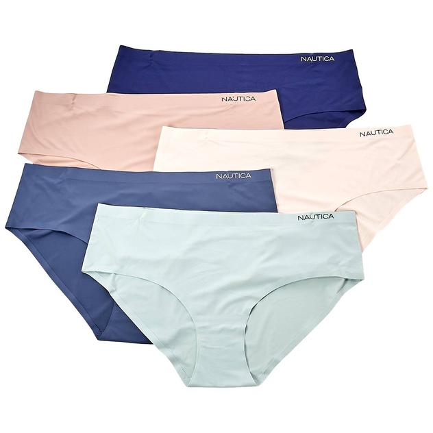 Womens Nautica 5pk. Nylon Hipster Panties - NT9151-5PKN