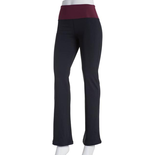 Womens Bally Color Block Waist Flare Pants