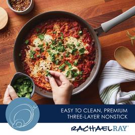 Rachael Ray Cook + Create 12.5in. Aluminum Nonstick Frying Pan