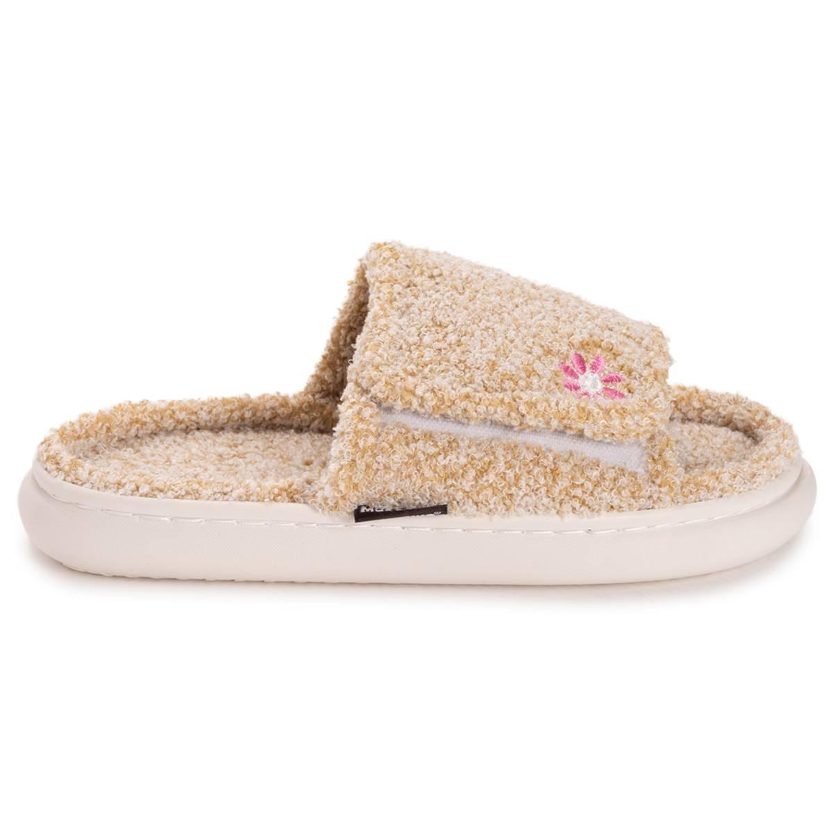 Womens MUK LUKS® Gael Velcro Slide Slippers