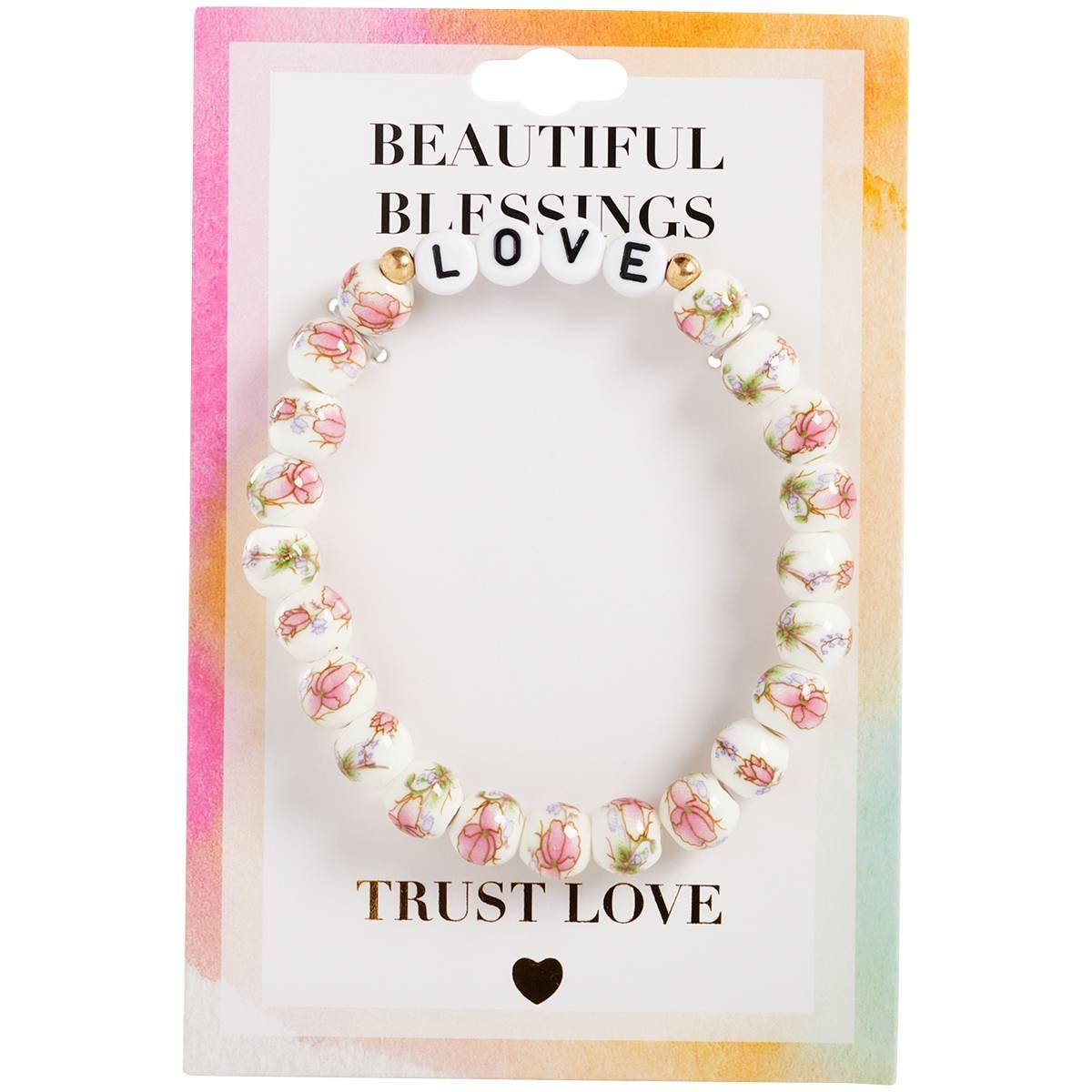 Beautiful Blessings Cloisonne Love Bracelet