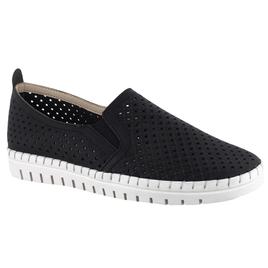 Womens Easy Street Fresh Goring Fashion Sneakers - Black