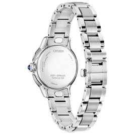 Womens Citizen® Eco-Drive L Cecil Black Dial Watch - EM1160-58E