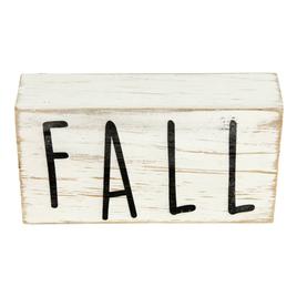 Northlight Seasonal 6in. Distressed Wood Autumn Harvest Fall Sign