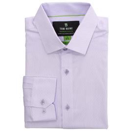 Mens Tom Baine Slim Fit Performance Dress Shirt - Purple Geo
