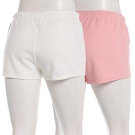 Juniors Eye Candy 2pk. Waffle Shorts