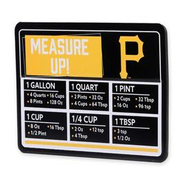 Open Road Pirates Embossed Metal Cooking Measurements Magnet