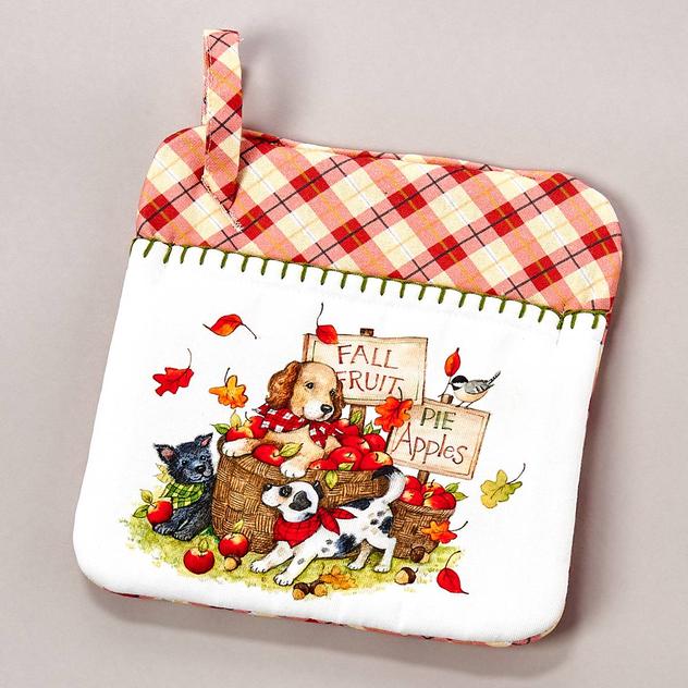 Fetching Fall Pocket Mitt
