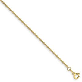 Gold Classics™ 10kt. Gold 14in. Singapore Chain Necklace