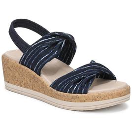 Womens Lifestride Riley Wedge Slingback Sandals