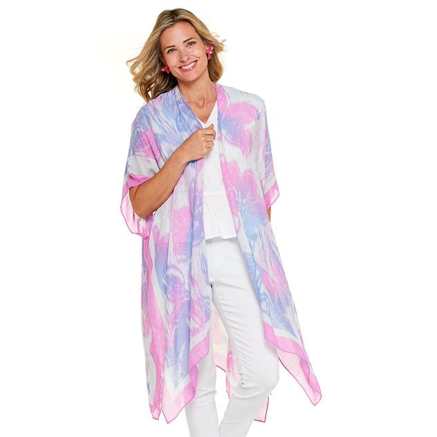 Womens Modena Floral Kimono