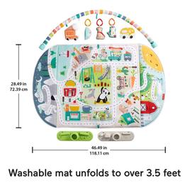 Fisher-Price® Activity City Gym to Jumbo Play Mat