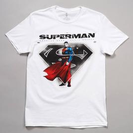Young Mens Superman Short Sleeve Graphic Tee
