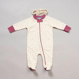 Baby Girl (NB-9M) 7 For All Mankind(R) Floral Footie with Headband