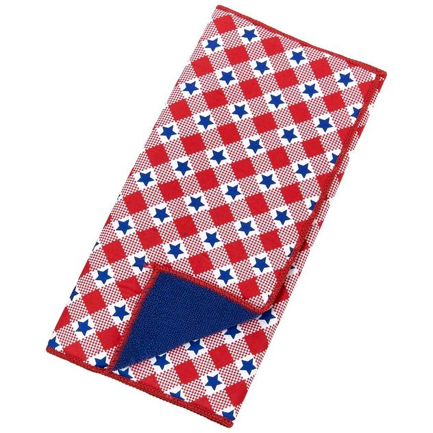 Patriot Plaid Reversible Drying Mat