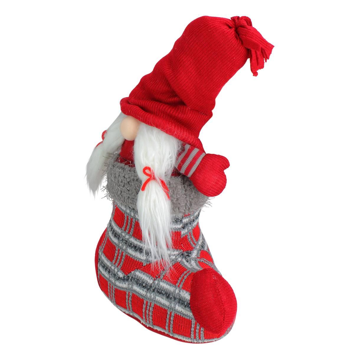 Northlight Seasonal 14in. Isolde Gnome in Christmas Stocking