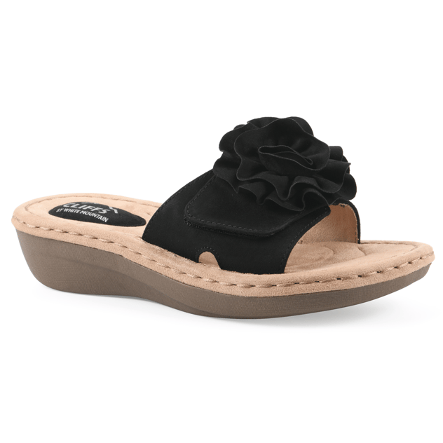 Womens Cliffs by White Mountain Casmyn Floral Sandals