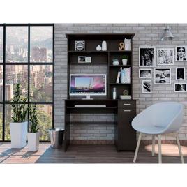 FM FURNITURE Weston Two Computer Desk w/ Hutch