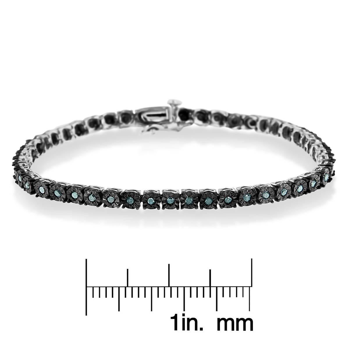 Diamond Classics™ Color Treated Miracle Tennis Bracelet