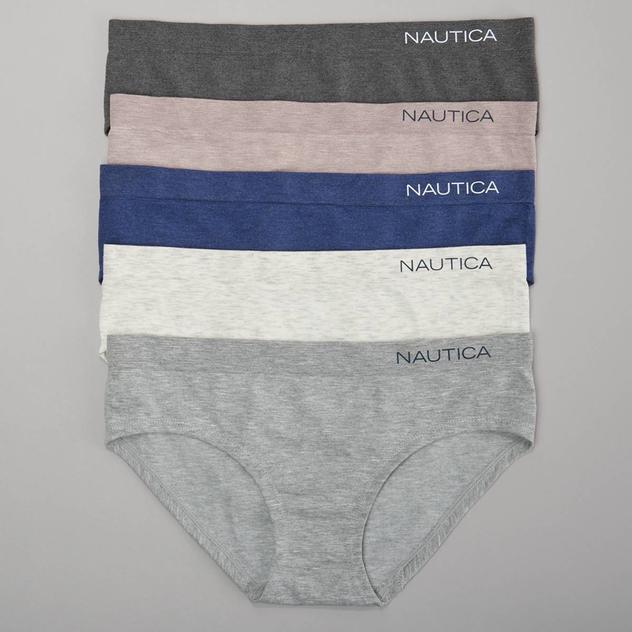 Womens Nautica 5pk. Seamless Hipster Panties - NT3034-5PKT